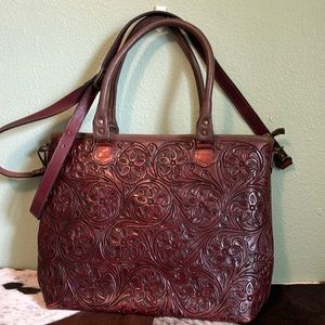 American Darling tooled leather concealed carry beautiful